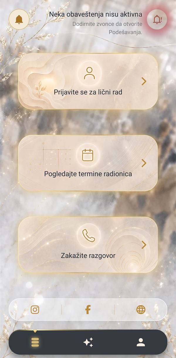 Neka obaveštenja nisu aktivna