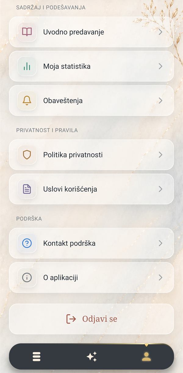 Profil, donji deo