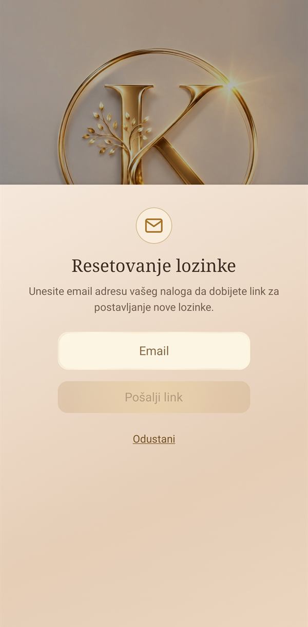 Resetovanje lozinke